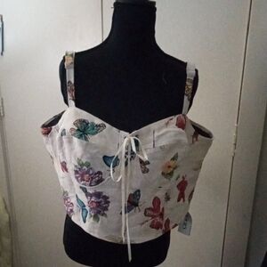 Butterflies, Lady Bugs and Flower Camisole